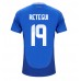 Maillot de foot Italie Mateo Retegui #19 Domicile vêtements Europe 2024 Manches Courtes